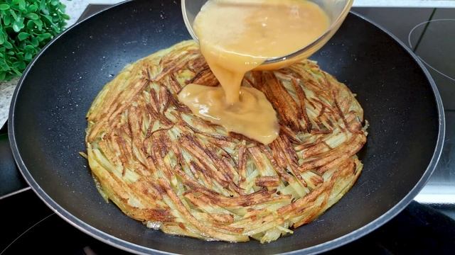 Невероятно сытный и вкусный ужин! Готовится быстро - съедается еще быстрей_ простые идеи для ужина_