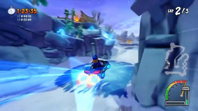 Crash Team Racing Nitro Fueled - Polar Pass Developer Time Trial 2:09:13