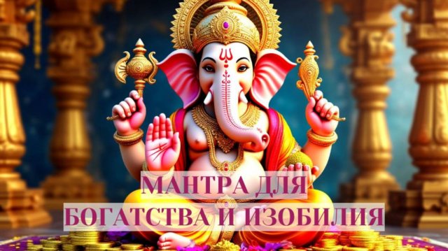 САМАЯ СИЛЬНАЯ МАНТРА ГАНЕШИ / МАНТРА ДЛЯ ПРИВЛЕЧЕНИЯ ДЕНЕГ, БОГАТСТВА И УСПЕХА