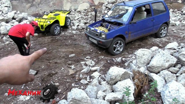 Реальная поездка на самодельной технике в заброшенный бункер!