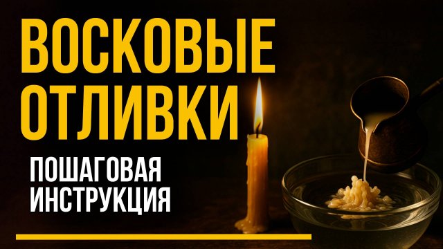 Отливки Воском - как делать? Пошаговая инструкция для новичков