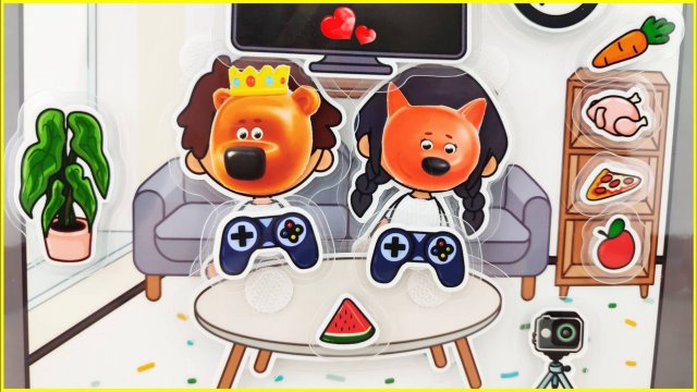 Кеша и Лисичка играют вместе! Сборник лучших серий про Лисичку-сестричку! Ми-ми-мишки мультики