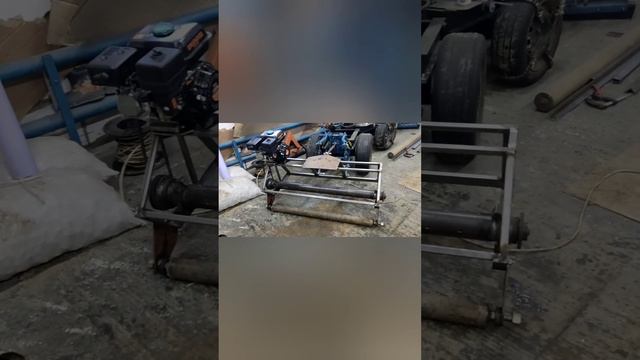 Косилка измельчитель на минитрактор своими руками(мульчер цепной)