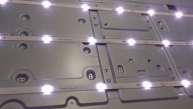 LG 43LF510V ещё одна типовая неисправность кроме фиолетового экрана.