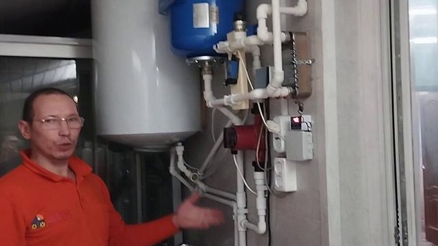 подключение водонагревателя к котлу через пластинчатый теплообменник