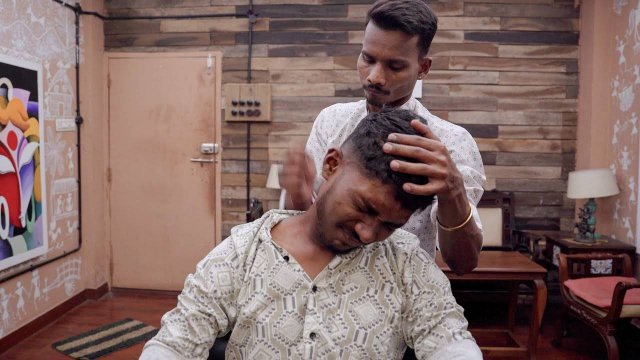 Master Cracker Intense Head Massage ASMR | Indian Massage