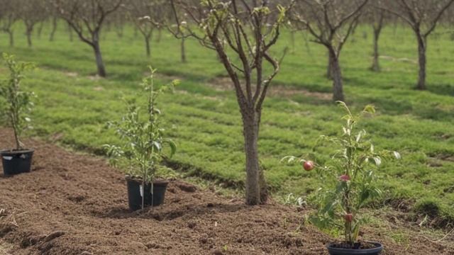 Как и когда правильно пересаживать яблоню осенью на другое место - Деревья