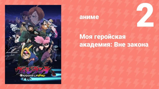Моя геройская академия: Вне закона 2 серия (аниме-сериал, 2025)