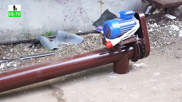 Шнековый погрузчик // ø130 мм // Для зерна
