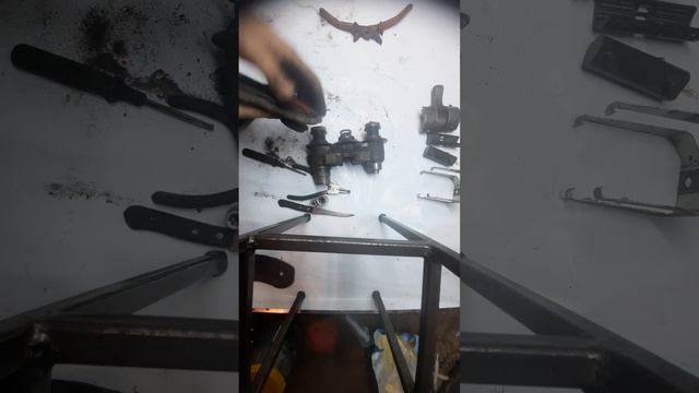 Разборка суппорта халдекс 4308 камаз. ремонт, смазка HALDEX,