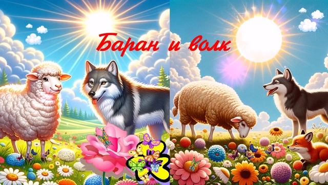 Баран и волк Видео СКАЗКИ ДЛЯ ВСЕХ