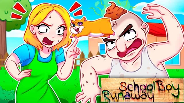 😨 Майнкрафт но Я Затроллил ЗЛЫХ РОДИТЕЛЕЙ Сломанным Модом на ПРЕВРАЩЕНИЯ в SCHOOLBOY RUNAWAY!