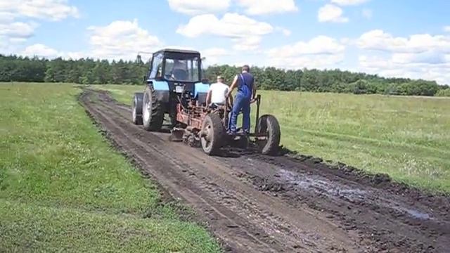 самодельный грейдер