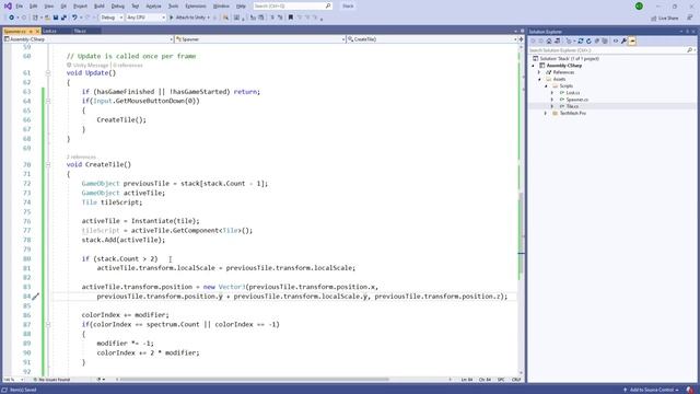 Unity Stack Tutorial