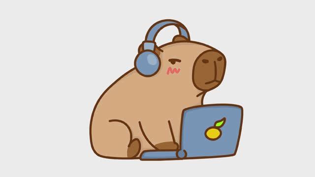 Как нарисовать капибару легко и просто