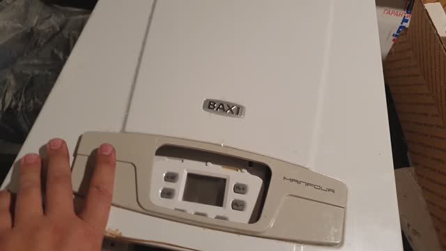 Как снять теплообменник котла baxi mainfour