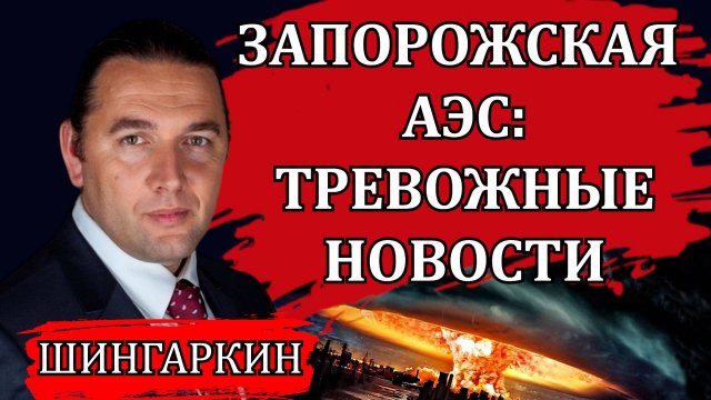 Срочно! Запорожская АЭС: тревожные новости / Максим Шингаркин