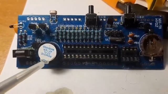 Новый набор часы DIY KITна STC15F204EA