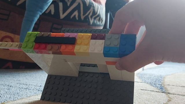 как сделать грузовой лифт  из лего