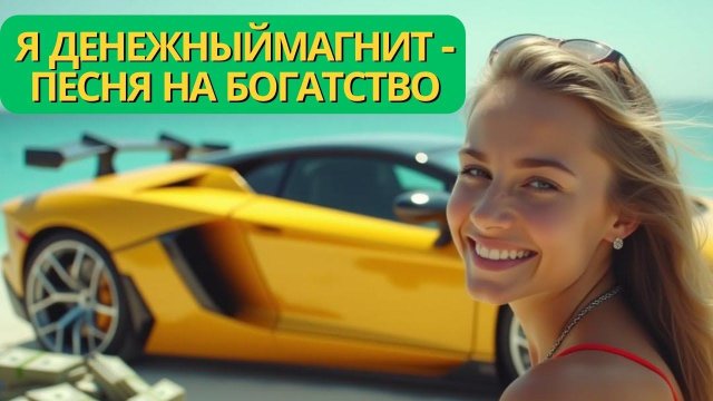 Песня - Денежный Магнит! Пой и Слушай и Деньги придут!