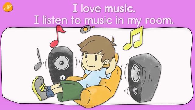Hobbies Phrases. Free time activities phrases. Practice for Kids (I like _ - I love _ + ing)