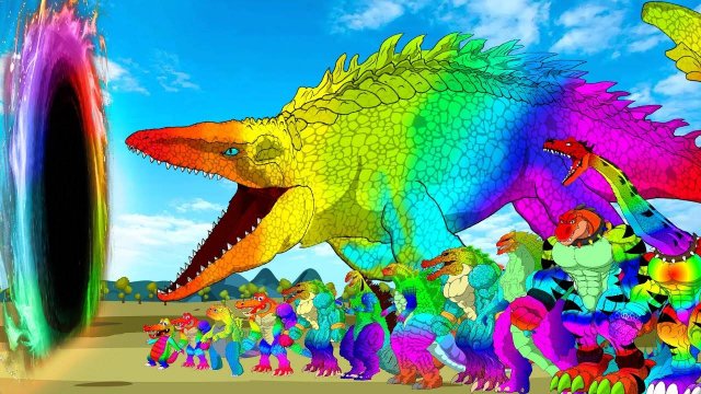МУЛЬТИКИ ДЛЯ ДЕТЕЙ ПРО ДИНОЗАВРОВ — МАЛЕНЬКИЙ ДИНО СПАСАЕТ БОЛЬШИХ!