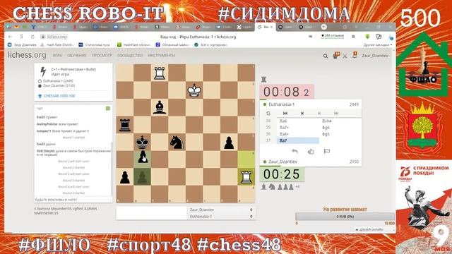 ПЕРВЫЙ ТУРНИР по швейцарской системе / Lipetsk Chess Club