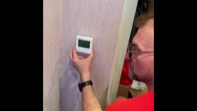 Установка и подключение терморегулятора Pontus WIFI.