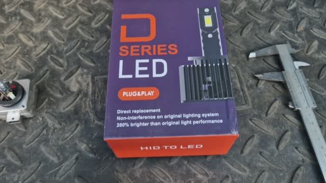 замена ксенона ближнего света на led лампы в hyundai IX55