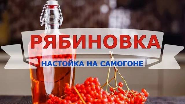 РЯБИНОВКА | НАСТОЙКА НА САМОГОНЕ