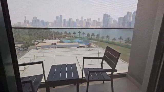 HOTEL Holiday International Sharjah 4*ОБЗОР НОМЕРОВ СТАНДАРТ С ВИДОМ НА ЛАГУНУ И НА ГОРОД