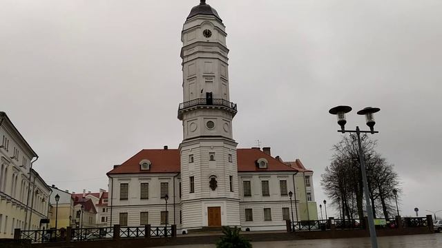 Могилев. Ратуша. Трубач Могислав. 27 ноября 2020 г. На Родине моей беда, беда! (см. описание)