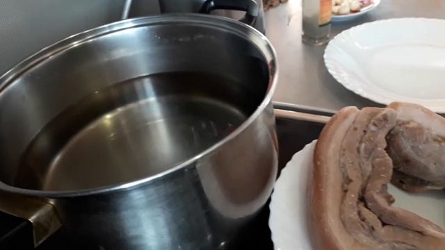 Самая вкусная и правильная грудинка вареная в пакете!