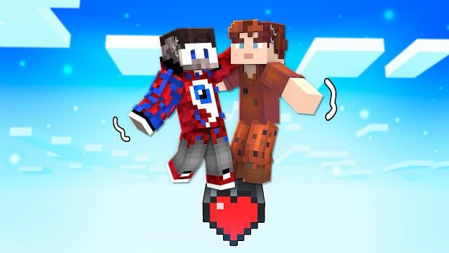 Майнкрафт, но на ОДНОМ БЛОКЕ ЛЮБВИ..