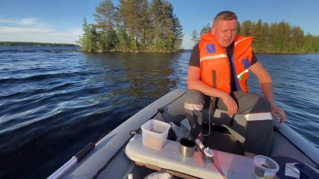 Выгозеро . Карелия На Луде 2024 Выбрались с другом на рыбалку