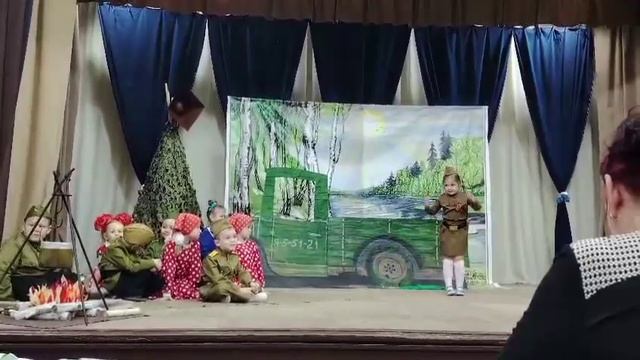 Музыкально литературная композиция "В лесу прифронтовом" Детский сад "Радуга".mp4
