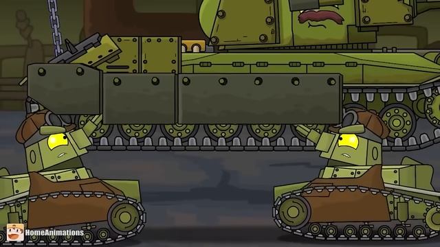 HomeAnimations - Мультики про танки Китобой против Королевских немецких Монстров - Мультики про тан