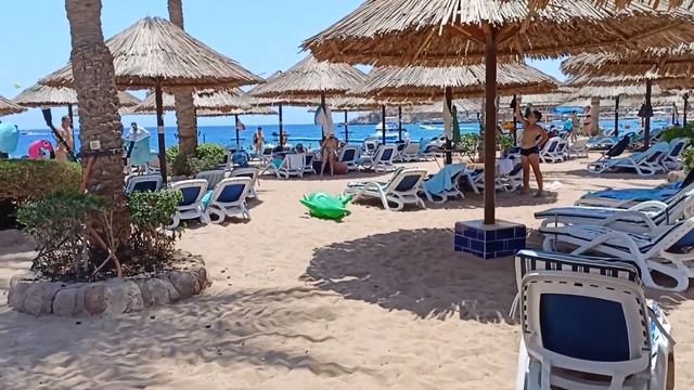 Пляж (31.07.2024г.) в Maritim Jolie Ville Resort & Casino