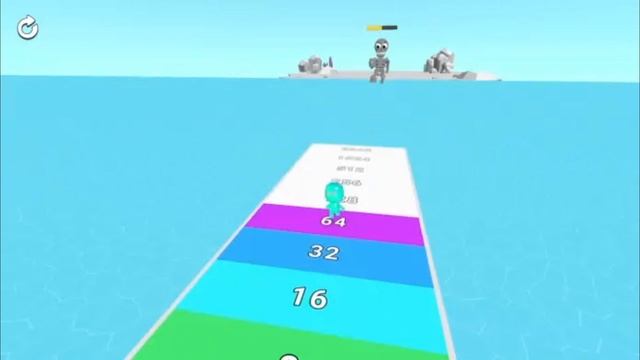 🎇Man Runner 2048 / Бегущий человек 2048 / видеоигра