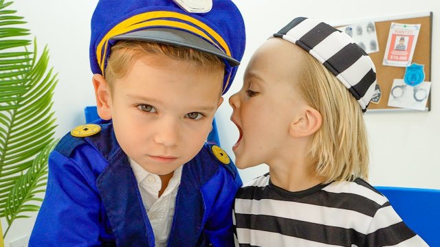 Влад и Ники. Детективные и полицейские приключения для детей!