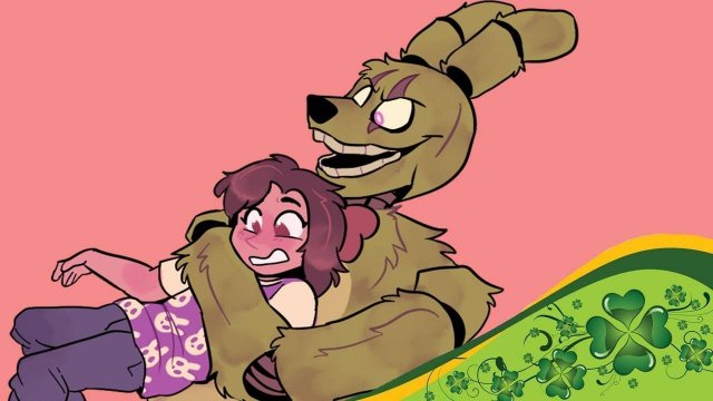 СПРИНГТРАП И ДАЛИЯ С 01-10 СЕРИИ ВТОРОГО АКТА ☘ SPRINGTRAP AND DELIAH  ☘  FNAF КОМИКС #406