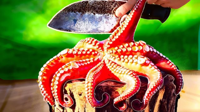 ПОВТОРЯЕМ НЕВЕРОЯТНУЮ УЛИЧНУЮ ЕДУ СО ВСЕГО МИРА / ОСЬМИНОГ / АРБУЗНЫЙ КОКТЕЙЛЬ / ФРУКТЫ В КАРАМЕЛИ