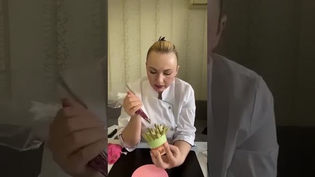 Подснежники_из_белково_заварного_крема_БЗК_от_Елены_Поповой