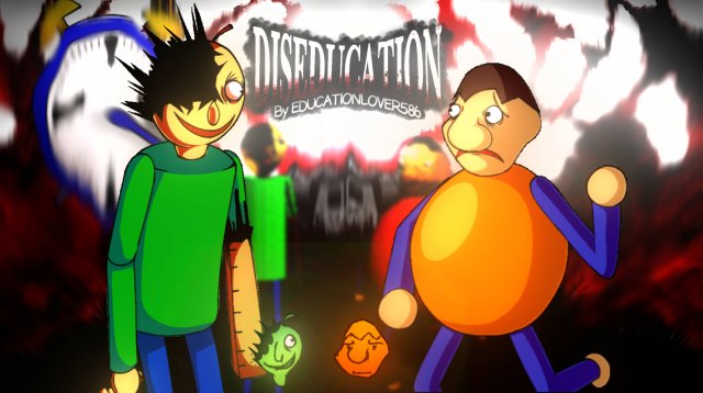 Реакция [Gacha Life] BATDR на FNF "Baldi's Aethos" (GYHER)