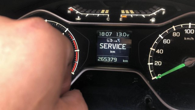 Сброс межсервисного интервала газель некст