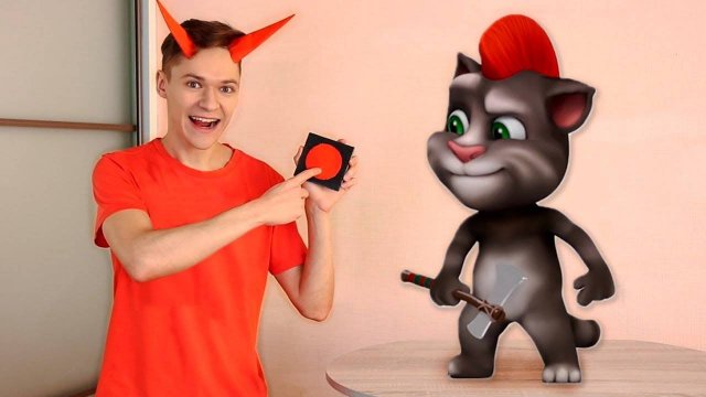 Говорящий Кот Том - Играем с Котом Томом Новая Часть