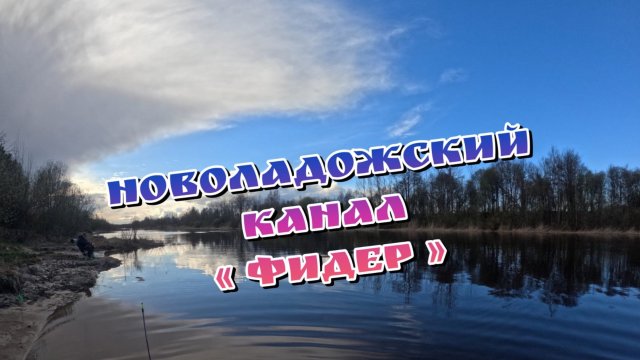 Фидерная рыбалка на Новоладожском канале!