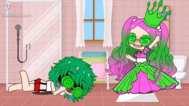 Кринж в тик токе 😱 13 карт реакция на тупых девушек Вару и Пика из тик тока #2 Гача срача