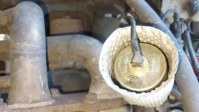 ТЕПЛОВАЯ защита датчика давления МАСЛА