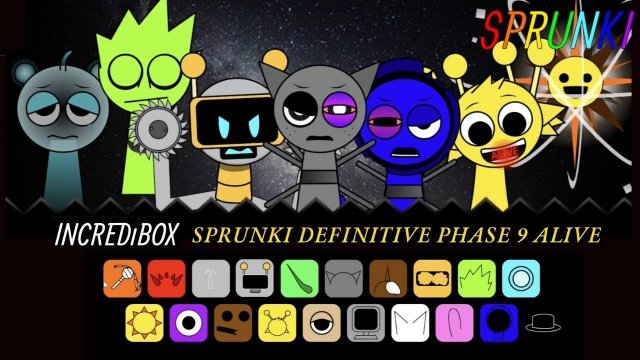 Incredibox Sprunki (Фаза 9) Окончательная версия, но живая